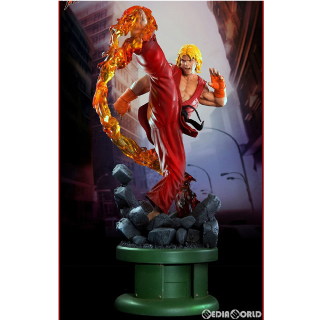 [FIG] ケン・マスターズ ストリートファイターIV 1/4 ウルトラ スタチュー 完成品 フィギュア ポップカルチャーショック
