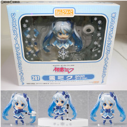 [FIG]修正パーツ付属 ねんどろいど 207 雪ミク ふわふわコートVer. キャラクター・ボーカル・シリーズ01 初音ミク フィギュア ワンフェス2012冬&第63回さっぽろ雪まつり限定 グッドスマイルカンパニー