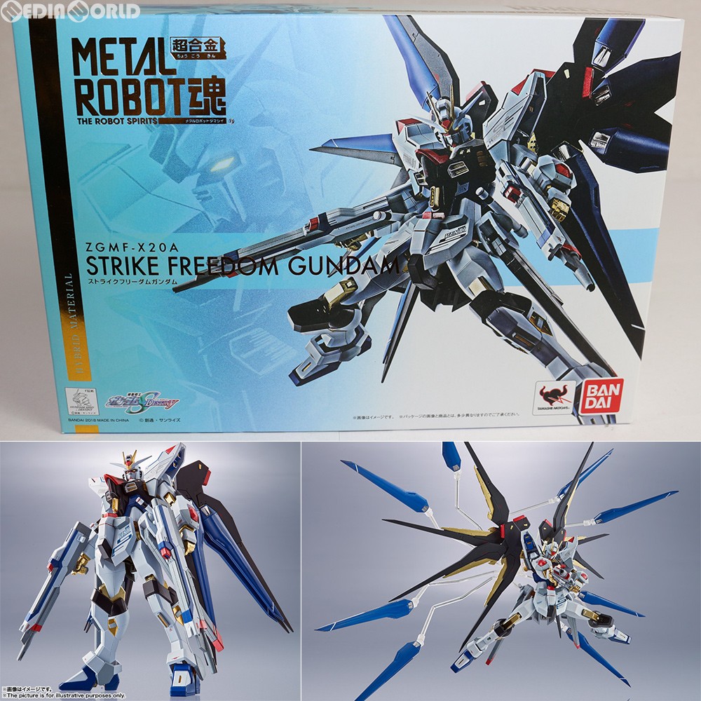 FIG]METAL ROBOT魂(SIDE MS) ストライクフリーダムガンダム 機動戦士 ...