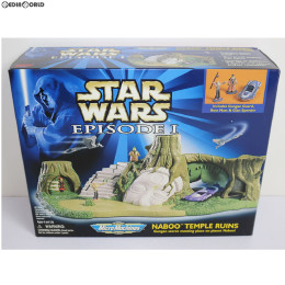 [TOY]スター・ウォーズ マイクロマシーン プラットホーム アクションセット ナブー寺院遺跡 STAR WARS エピソード1/ファントム・メナス 完成トイ(66540) トミー