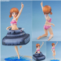 [FIG]西住みほ〜パンツァー・フォー!〜水着&戦車浮き輪Ver. ガールズ&パンツァー 劇場版 1/7完成品 フィギュア(AMU-FNX102) フリュー