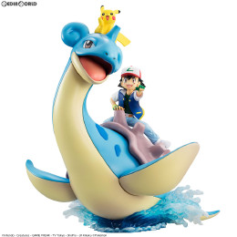 [FIG]G.E.M.シリーズ サトシ&ピカチュウ&ラプラス ポケットモンスター 完成品 フィギュア メガハウス