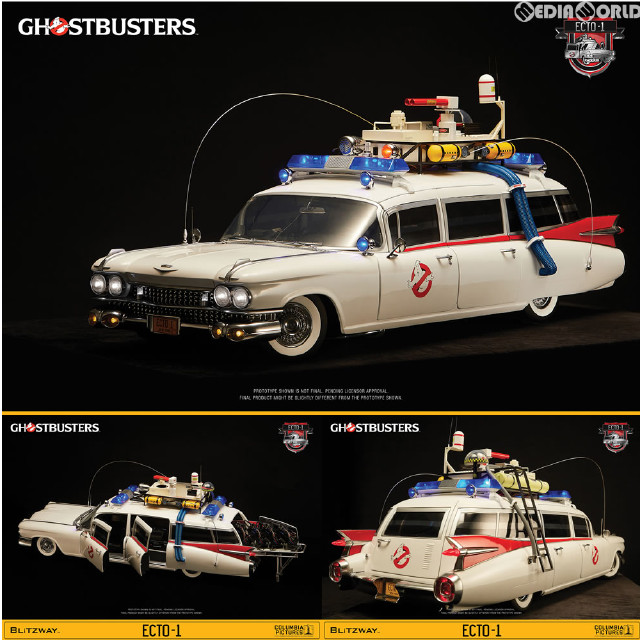 [FIG] プレミアム・アルティメイト・マスターピース ビークル ECTO-1(エクトワン) ゴーストバスターズ 1984 1/6 完成品 フィギュア(BW-UMS10401) ブリッツウェイ