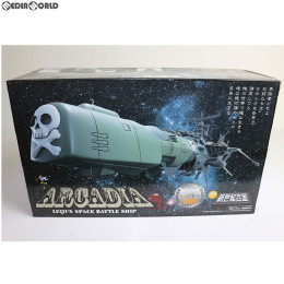 [TOY]トイザらス限定 新世紀合金 SGM-01 アルカディア号三番艦 ノーマル版 汚し塗装 宇宙海賊キャプテンハーロック 完成トイ ミラクルハウス(アオシマ)