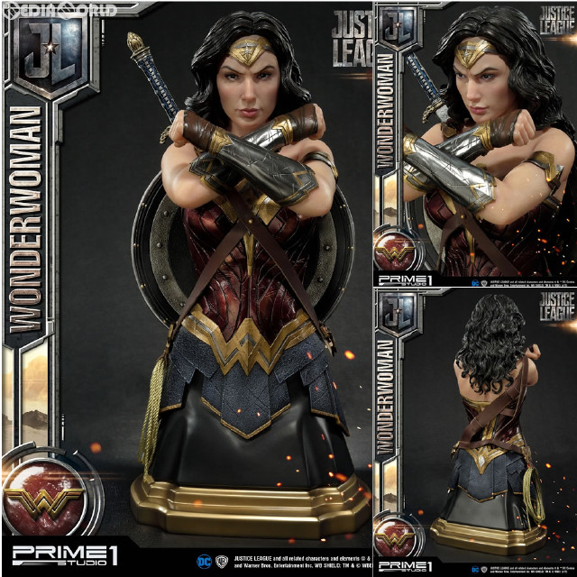 [FIG] プレミアムバスト/ ワンダーウーマン ジャスティス・リーグ 1/3 バスト フィギュア(PBDC-03) プライム1スタジオ