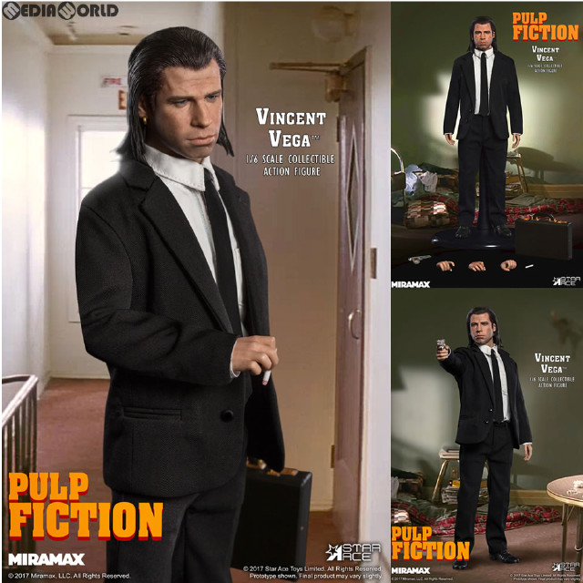 [FIG] マイフェイバリットムービーシリーズ ヴィンセント・ベガ パルプ フィクション 1/6スケール コレクタブルアクションフィギュア スターエーストイズ