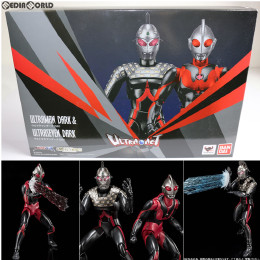 [FIG]魂ウェブ商店限定 ULTRA-ACT(ウルトラアクト) ウルトラマンダーク(SD)&ウルトラセブンダーク(SD) ウルトラマンギンガ 完成品 フィギュア バンダイ