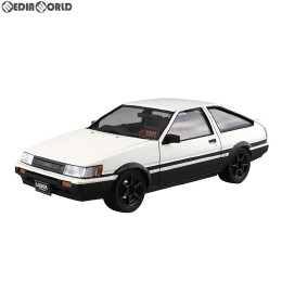 [PTM]1/24 プリペイントモデル No.SP 1/24 トヨタ AE86 レビン '83(ホワイト/ブラック) プラモデル アオシマ