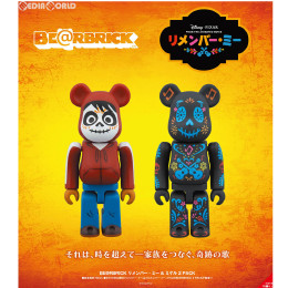 [FIG]BE@RBRICK(ベアブリック) リメンバー・ミー & ミゲル 2PACK(2パック) 完成品 フィギュア メディコム・トイ