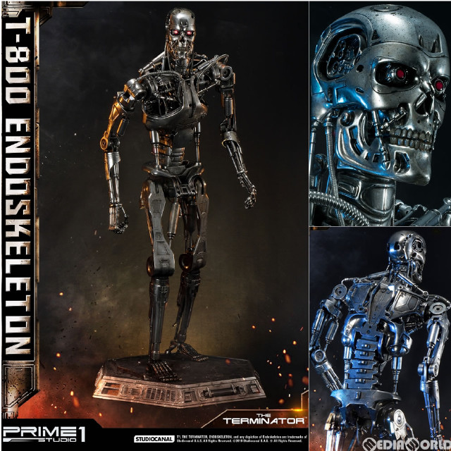[FIG] HDミュージアムマスターライン/ ターミネーター: T-800 エンドスケルトン 1/2 スタチュー フィギュア(HDMMT1-01) プライム1スタジオ