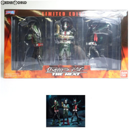 [FIG]ソフビ魂 仮面ライダー1号 仮面ライダー2号 仮面ライダーV3 仮面ライダー THE NEXT LIMITED EDITION 完成品 フィギュア バンダイ