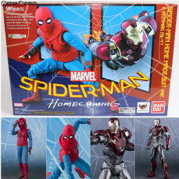 [FIG]魂ウェブ商店限定 S.H.Figuarts スパイダーマン(ホームカミング) ホームメイドスーツver. & アイアンマン マーク47 スパイダーマン:ホームカミング フィギュア バンダイ