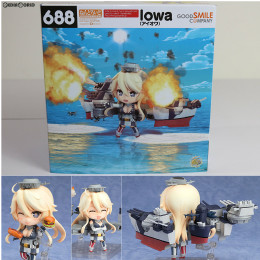 [FIG]GOODSMILE ONLINE SHOP限定特典付属 ねんどろいど 688 Iowa(アイオワ) 艦隊これくしょん ‐艦これ‐ 完成品 可動フィギュア グッドスマイルカンパニー