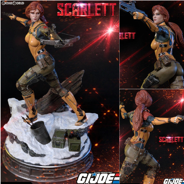 [FIG] プレミアムマスターライン G.I.ジョー: スカーレット 1/4 スタチュー 完成品 フィギュア(PMGJ-05) プライム1スタジオ