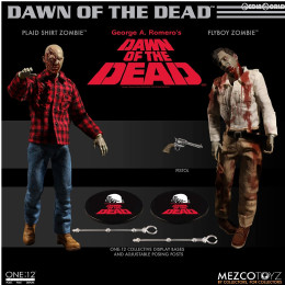 [FIG]ワン12コレクティブ/ フライボーイ&プライドシャツゾンビ ゾンビ Dawn of the Dead(ドーン・オブ・ザ・デッド) 1/12 アクションフィギュア ボックスセット メズコトイズ