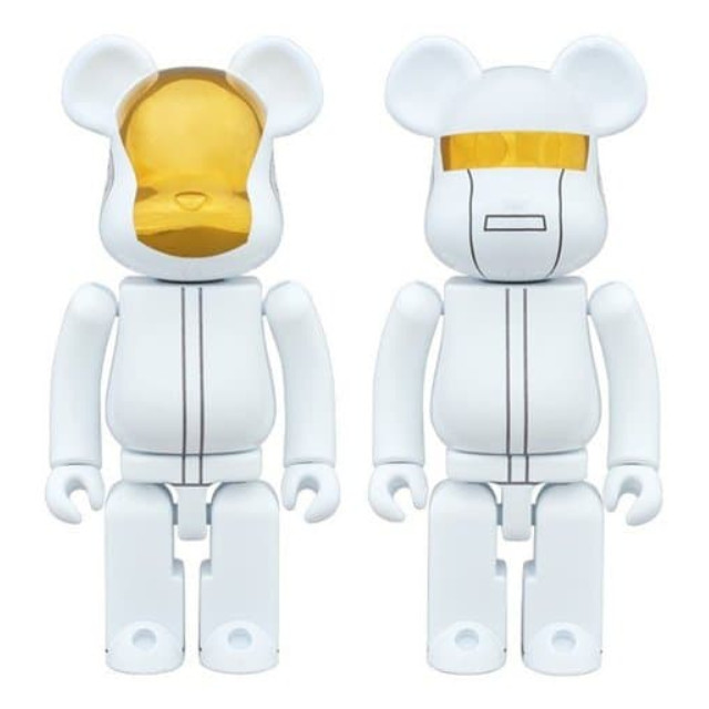 [TOY]超合金 BE@RBRICK(ベアブリック) DAFT PUNK (WHITE SUITS Ver.) 2 PACK 完成トイ メディコム・トイ