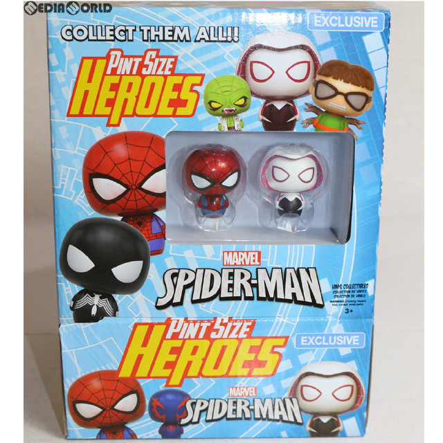 [FIG] (BOX)ピントサイズ・ヒーローズ マーベル・コミック スパイダーマン シリーズ1 完成品 フィギュア(24個) FUNKO(ファンコ)