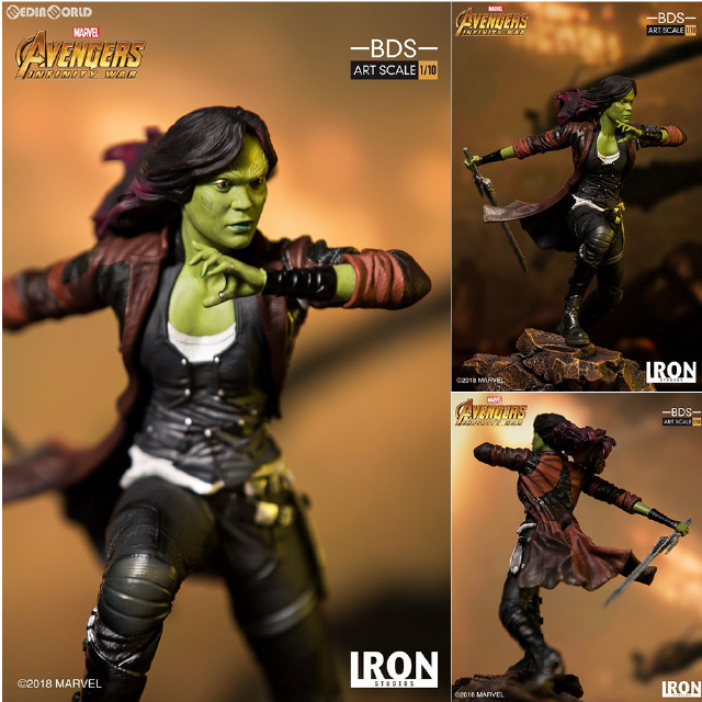 [FIG] バトルジオラマシリーズ ガモーラ アベンジャーズ/インフィニティ・ウォー 1/10 アートスケール スタチュー フィギュア アイアンスタジオ