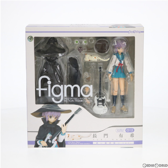 [FIG]figma(フィグマ) 015 長門有希(ながとゆき) 悪い魔法使いver. WF2008夏先行版 涼宮ハルヒの憂鬱 完成品 可動フィギュア マックスファクトリー