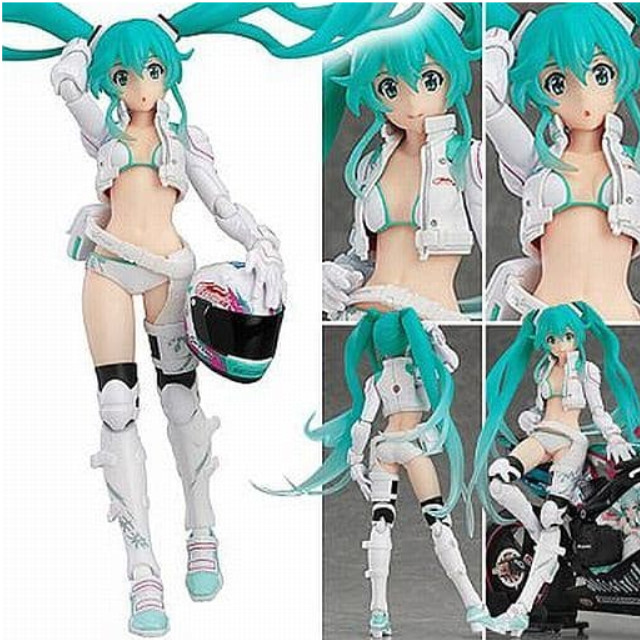 [FIG]GOODSMILE ONLINE SHOP限定特典付属 figma(フィグマ) 250 レーシングミク2014 EV MIRAI ver. 初音ミクGTプロジェクト 完成品 可動フィギュア マックスファクトリー