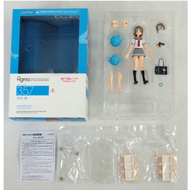 [FIG]GOODSMILE ONLINE SHOP限定特典付属 figma(フィグマ) 357 渡辺曜(わたなべよう) ラブライブ!サンシャイン!! 完成品 可動フィギュア マックスファクトリー