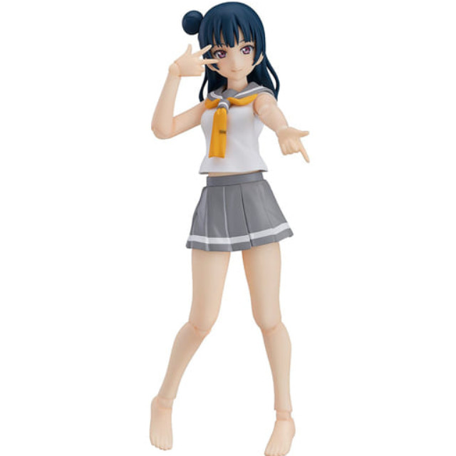 [FIG]GOODSMILE ONLINE SHOP限定特典付属 figma(フィグマ) 368 津島善子(つしまよしこ) ラブライブ!サンシャイン!! 完成品 可動フィギュア マックスファクトリー