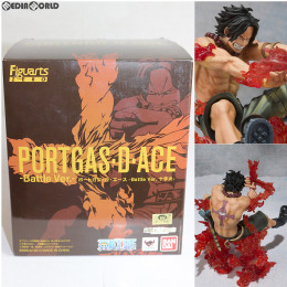 [FIG]魂ウェブ商店限定 フィギュアーツZERO ポートガス・D・エース -Battle Ver. 十字火- ONE PIECE(ワンピース) 完成品 フィギュア バンダイ