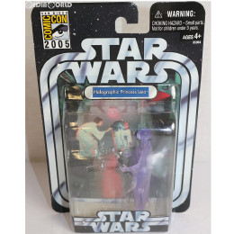 [FIG]The Original Trilogy Collection Holographic Princess Leia(ホログラフィックのレイア姫) STAR WARS(スター・ウォーズ) 可動フィギュア(85964) 2005サンディエゴコミコン限定 ハズブロ