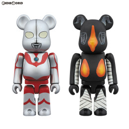 [FIG]BE@RBRICK(ベアブリック) ウルトラマン&ゼットン 2 PACK(2パック) 完成品 可動フィギュア メディコム・トイ