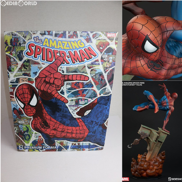 買取38 000円 プレミアム フォーマット フィギュア スパイダーマン マーベル コミック 完成品 フィギュア サイドショウ カイトリワールド 買取38 000円 プレミアム フォーマット フィギュア スパイダーマン マーベル コミック 完成品 フィギュア サイドショウ カイトリワールド