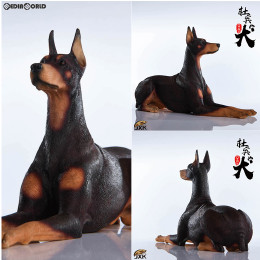 [FIG]1/6 ドーベルマン ピンシャー A 伏せ・ブラウン 完成品 フィギュア(JXK004A) JXDスタジオ