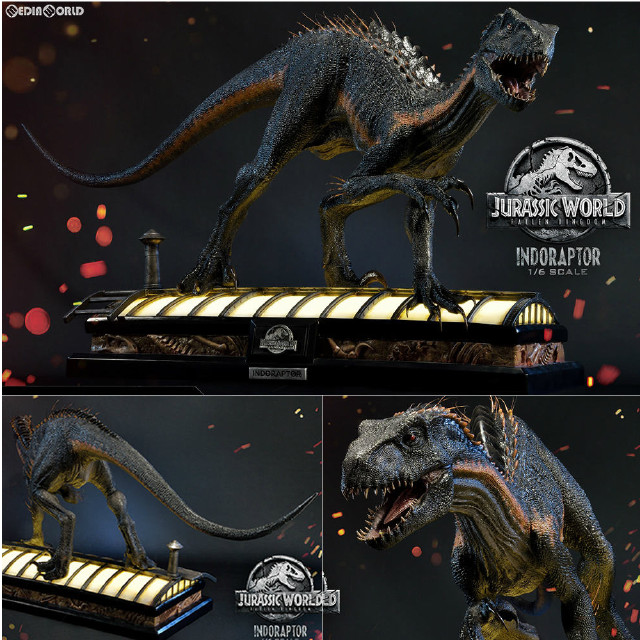 [FIG] レガシーミュージアムコレクション/ インドラプトル ジュラシック・ワールド 炎の王国 1/6 スタチュー フィギュア(LMCJW2-03) プライム1スタジオ