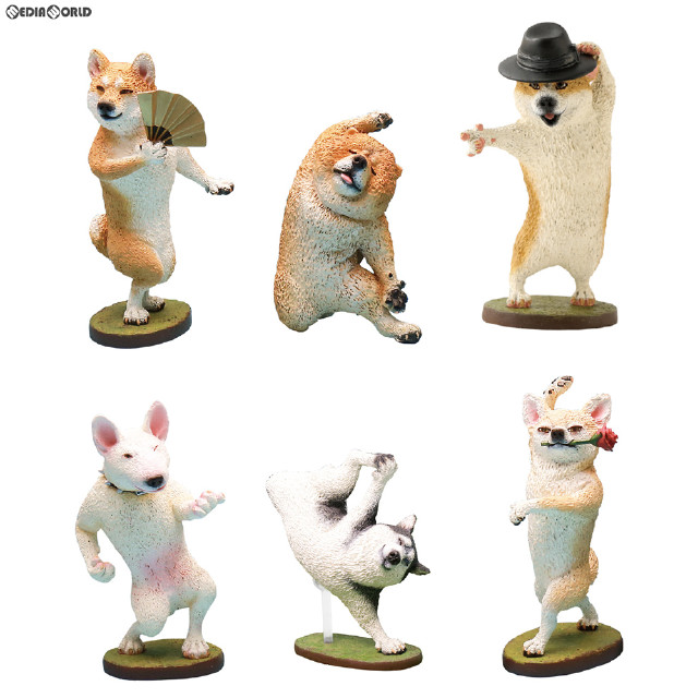 [FIG] (BOX)ANIMAL LIFE(アニマルライフ) Dancing Dog だんしんぐ どっぐ 完成品 フィギュア(8個) Yendar(エンダー)