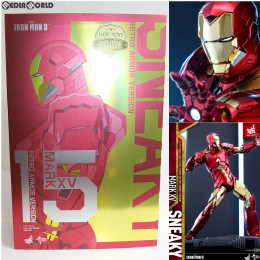 [FIG]ムービー・マスターピース アイアンマン・マーク15(スニーキー/レトロアーマー版) アイアンマン3 1/6 完成品 可動フィギュア(MM#396) ホットトイズ