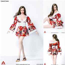 [DOL]1/6 女性用 セクシー フィメール 着物 セット B ドール用衣装(ATX040-B) ACプレイ