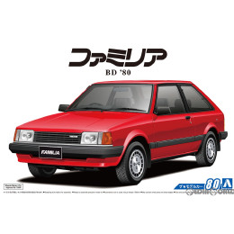 [PTM](再販)ザ・モデルカー No.80 1/24 マツダ BD ファミリア XG '80 プラモデル アオシマ
