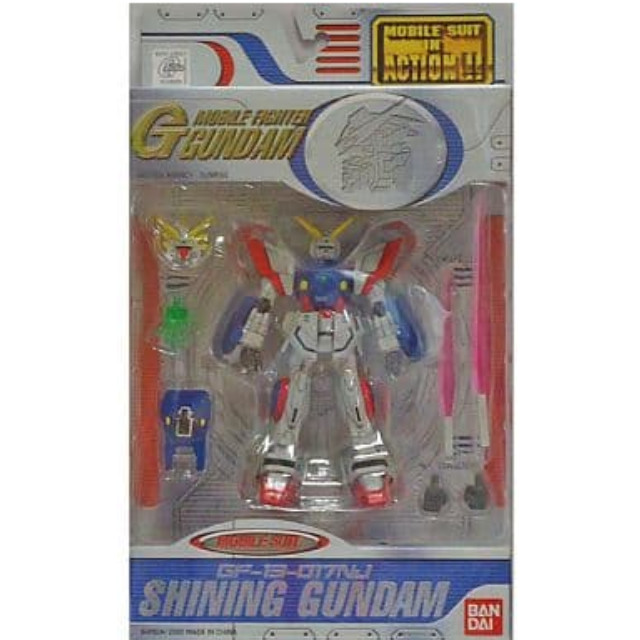 [FIG]MS IN ACTION!!(モビルスーツ・イン・アクション) GF-13-017NJ シャイニングガンダム 機動武闘伝Gガンダム 完成品 可動フィギュア バンダイ