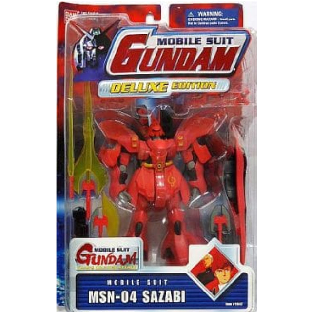 [FIG]MS IN ACTION!!(モビルスーツ・イン・アクション) MSN-04 サザビー デラックスエディション US版 機動戦士ガンダム 逆襲のシャア 完成品 可動フィギュア バンダイ