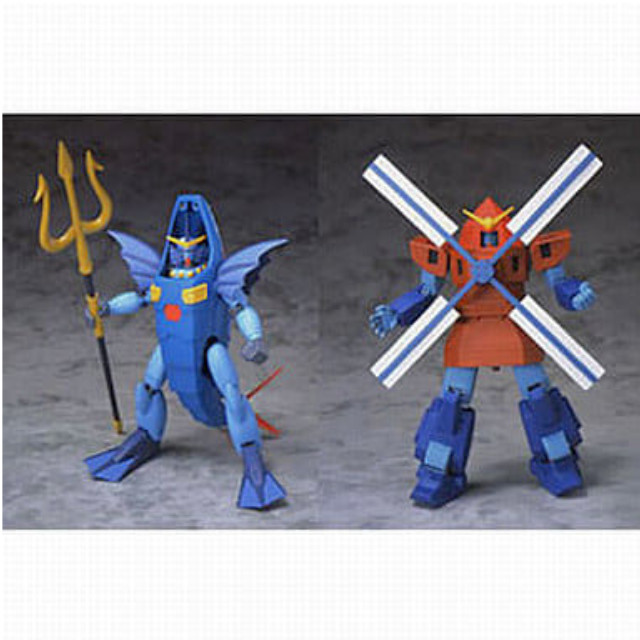 [FIG]MS IN ACTION!!(モビルスーツ・イン・アクション) マーメイドガンダム&ネーデルガンダム 機動武闘伝Gガンダム 完成品 可動フィギュア バンダイ