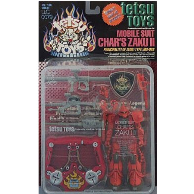 [FIG]MS IN ACTION!!(モビルスーツ・イン・アクション) MS-06S シャア専用ザクII tetsu TOYSバージョン 機動戦士ガンダム 完成品 可動フィギュア バンダイ