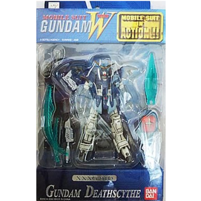 [FIG]MS IN ACTION!!(モビルスーツ・イン・アクション) XXXG-01D ガンダムデスサイズ 香港版 新機動戦記ガンダムW(ウイング) 完成品 可動フィギュア バンダイ