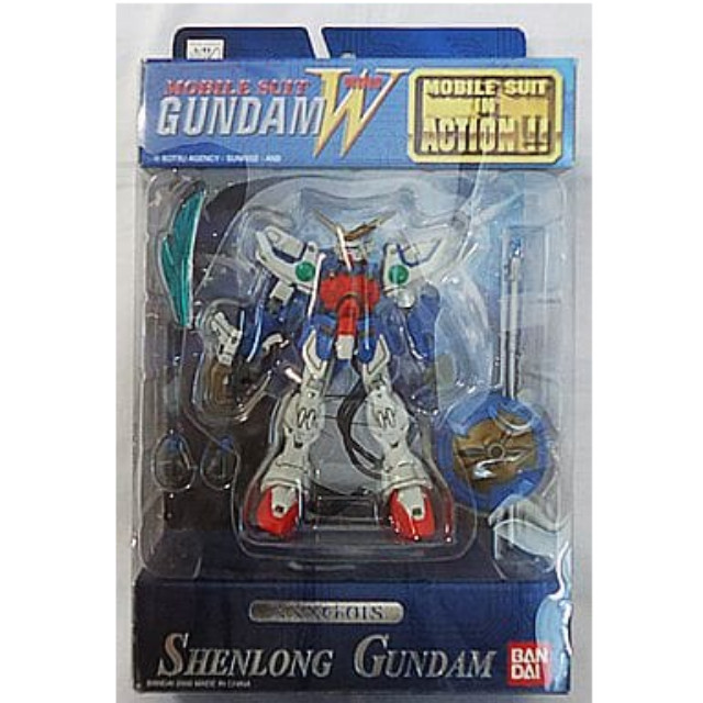 [FIG]MS IN ACTION!!(モビルスーツ・イン・アクション) XXXG-01S シェンロンガンダム 香港版 新機動戦記ガンダムW(ウイング) 完成品 可動フィギュア バンダイ