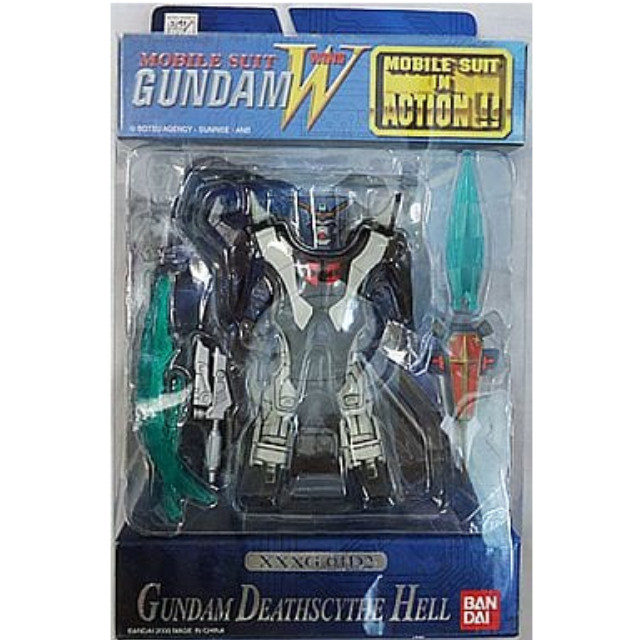 [FIG]MS IN ACTION!!(モビルスーツ・イン・アクション) XXXG-01D2 ガンダムデスサイズヘル 香港版 新機動戦記ガンダムW(ウイング) 完成品 可動フィギュア バンダイ