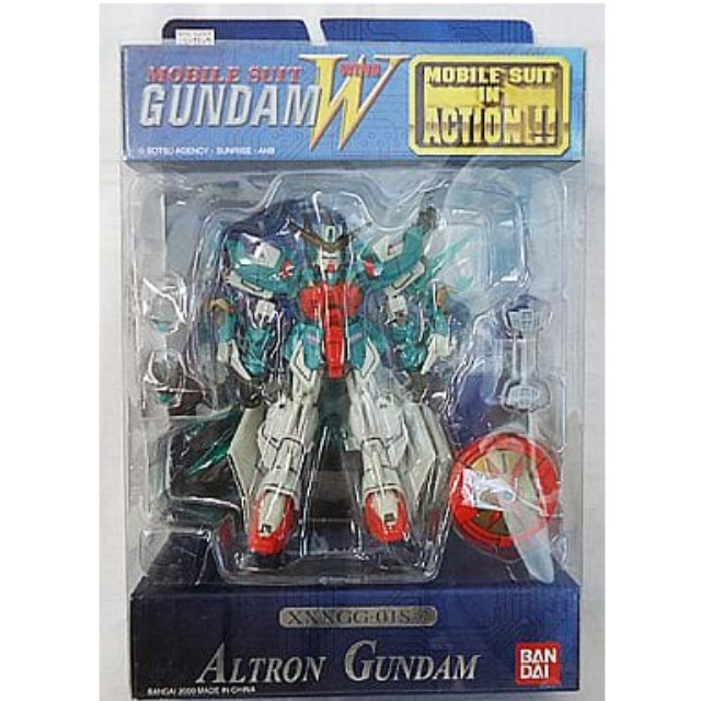[FIG]MS IN ACTION!!(モビルスーツ・イン・アクション) XXXG-01S2 アルトロンガンダム 香港版 新機動戦記ガンダムW(ウイング) 完成品 可動フィギュア バンダイ
