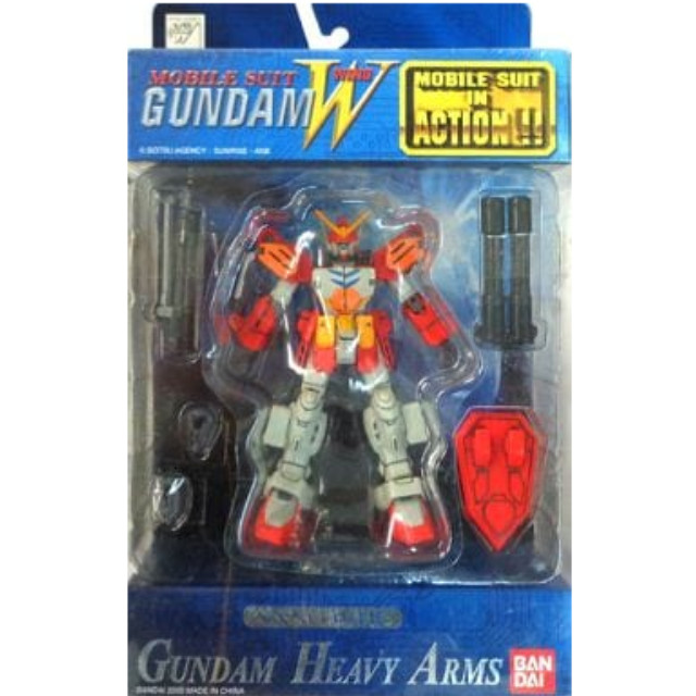 [FIG]MS IN ACTION!!(モビルスーツ・イン・アクション) XXXG-01H ガンダム ヘビーアームズ 新機動戦記ガンダムW(ウイング) 完成品 可動フィギュア バンダイ