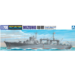 [PTM](再販)1/700 ウォーターライン No.550 日本海軍 水上機母艦 瑞穂 プラモデル アオシマ