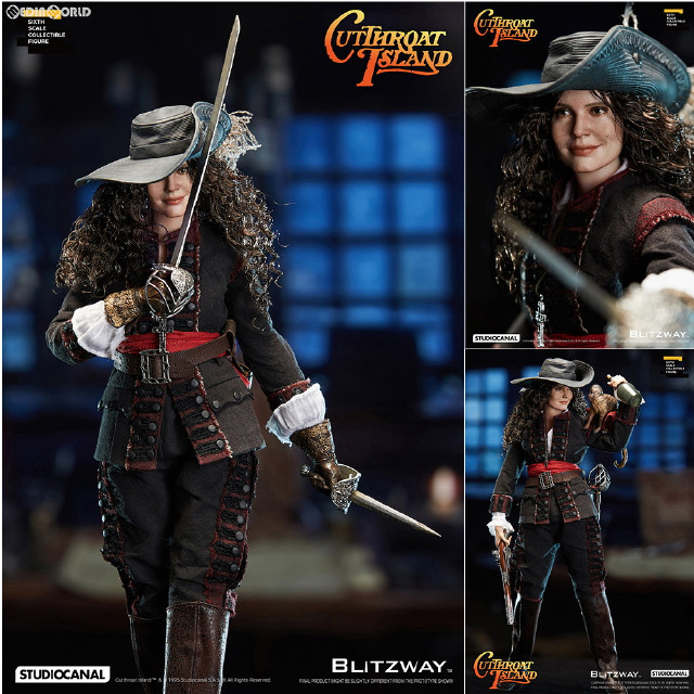 [FIG] プレミアム・アルティメイト・マスターピース ジーナ・デイヴィス as モーガン・アダムズ カットスロート・アイランド 1/6コレクティブルフィギュア ブリッツウェイ