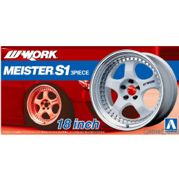 [PTM](再々販)ザ・チューンドパーツ No.21 1/24 ワーク マイスターS1 3ピース 18インチ プラモデル アオシマ