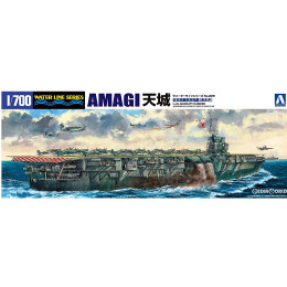 [PTM](再々販)1/700 ウォーターライン No.225 日本海軍 航空母艦 天城 プラモデル アオシマ