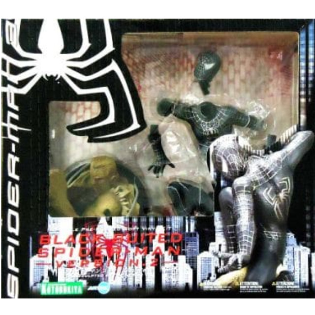 [FIG]ARTFX スパイダーマン ブラックスーツ Ver.2 スパイダーマン3 1/6 簡易組立キット フ